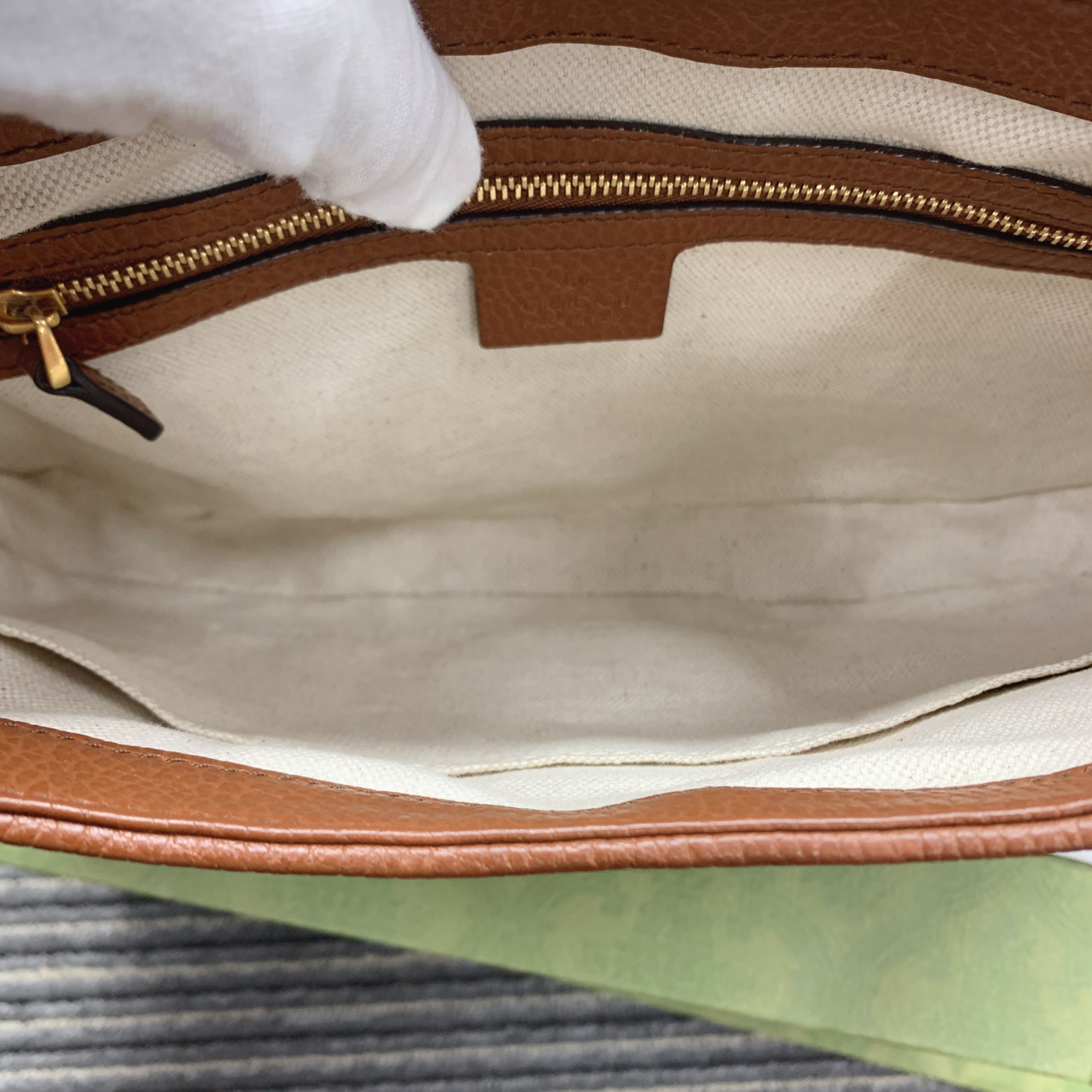 Close to new Gucci Jackie 1961 Small Blue Denim Gold HW Shoulder Bag