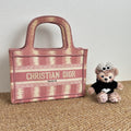 Dior Mini Book Tote Pink