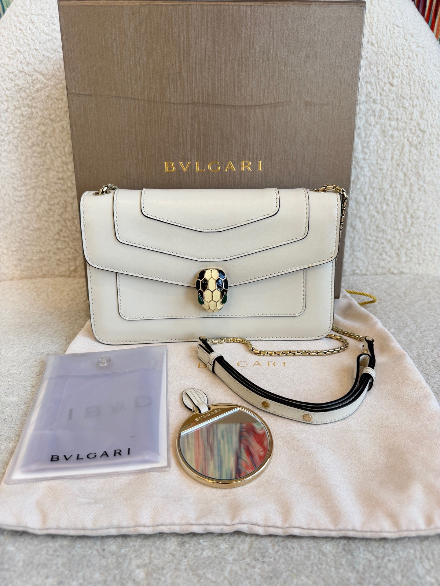 BVLGARI Serpenti Forever White