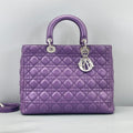 Dior Large Lady Dior Purple
