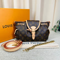 Louis Vuitton Odyssee Drawstring Hobo Bag 22.5cm