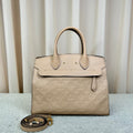 Louis Vuitton Pont Neuf Monogram Empreinte Leather Tote Bag