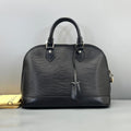 Louis Vuitton Black Epi Leather Alma