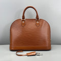 Louis Vuitton Brown Epi Leather Alma