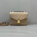 Louis Vuitton Pochette Metis Beige Gold Hardware