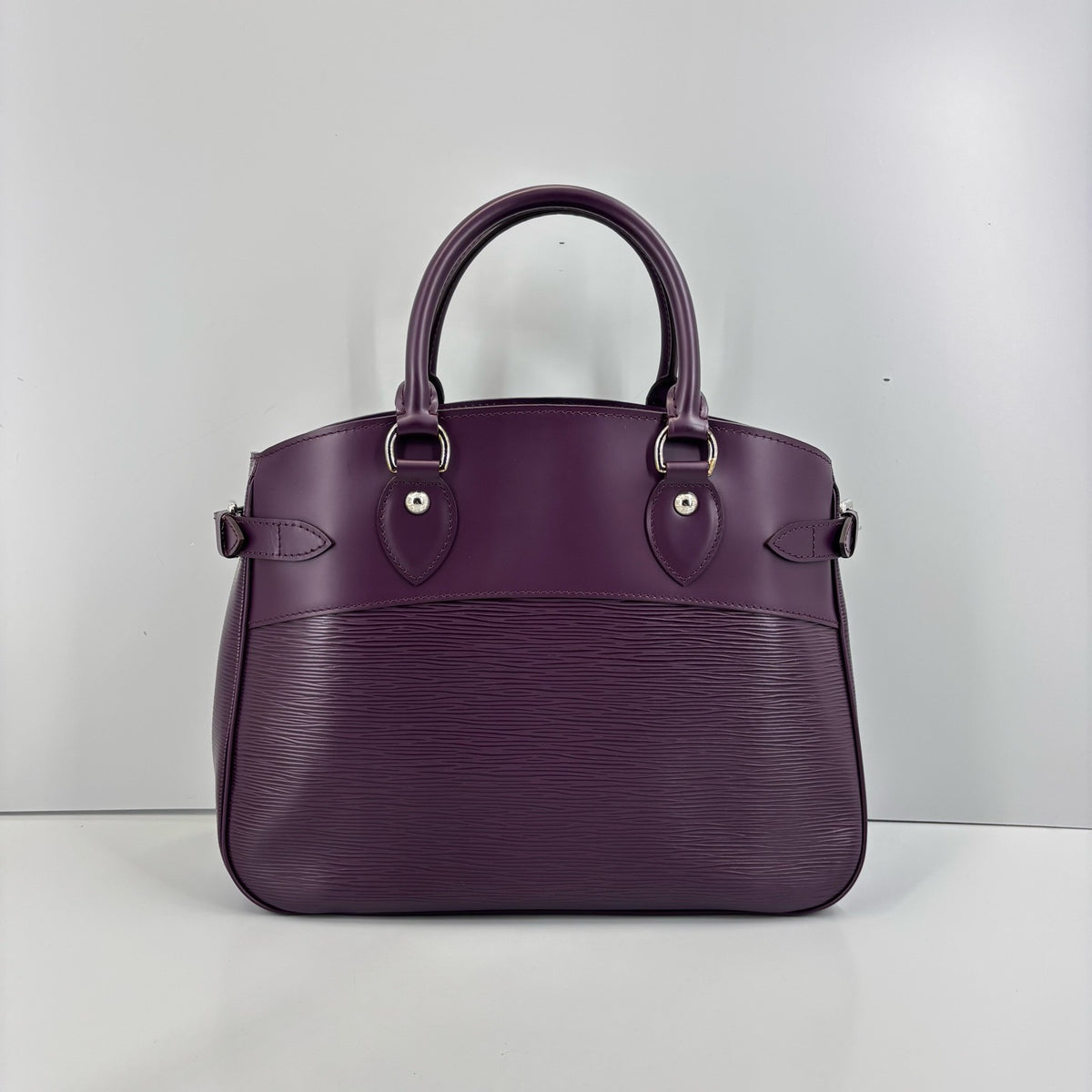 Louis Vuitton Epi Purple Leather Passy