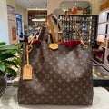 Louis Vuitton Graceful MM Medium Monogram Canvas Hobo