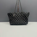 Chanel Black Quilted Puffy Tote Bag