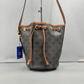 Celine Triomphe Canvas Bucket