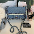 Chanel Denim Blue Mini Flap
