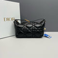 Dior Travel Nomad Black Cannage Lambskin Shoulder Bag