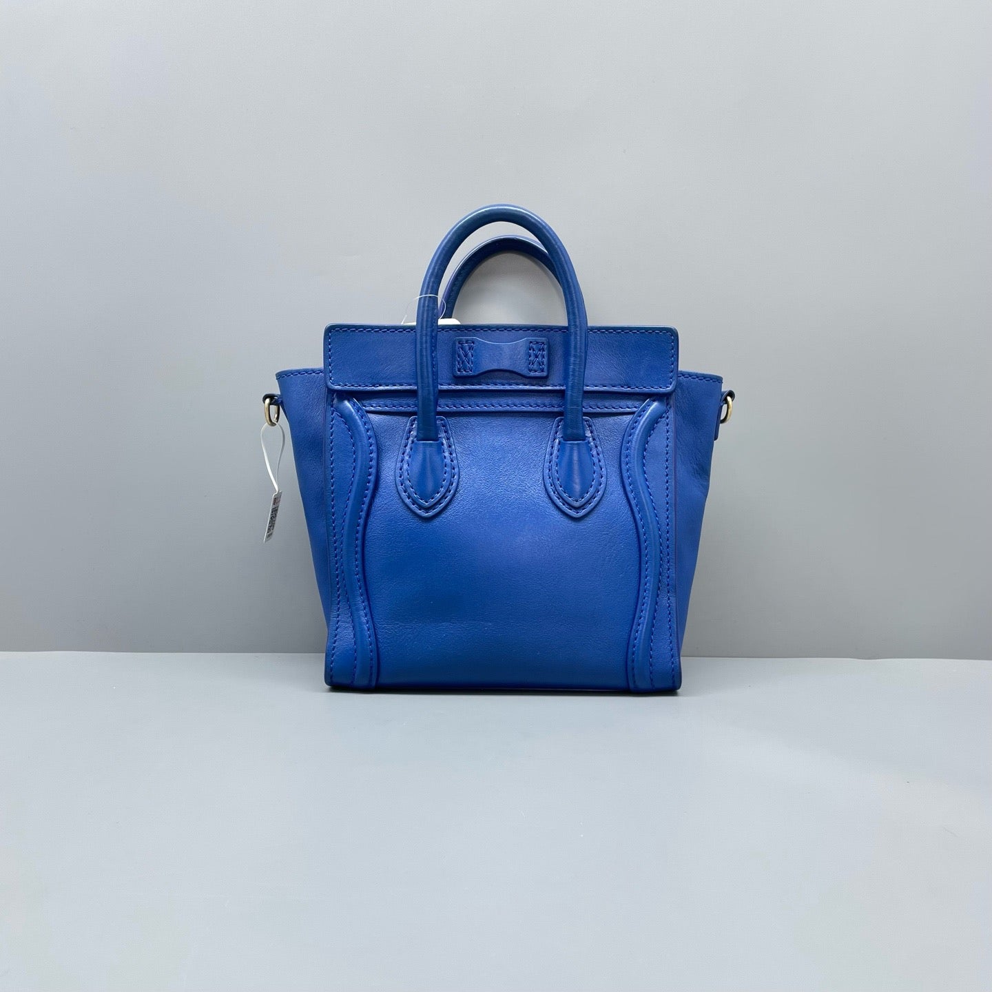 Celine Luggage Nano Electric Blue