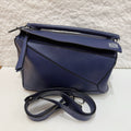 Loewe Puzzle Edge Medium Navy Blue