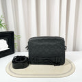 Louis Vuitton Steamer Black Monogram Empreinte PM Bag