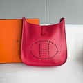Hermès Evelyne 33, Red Epsom Leather