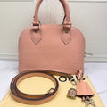 Louis Vuitton Alma BB, Rose Ballerine Epi Leather
