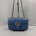 Gucci GG Marmont Matelassé Blue