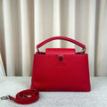 Louis Vuitton Capucines MM Red Bag