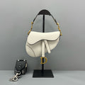 Dior Saddle White Mini