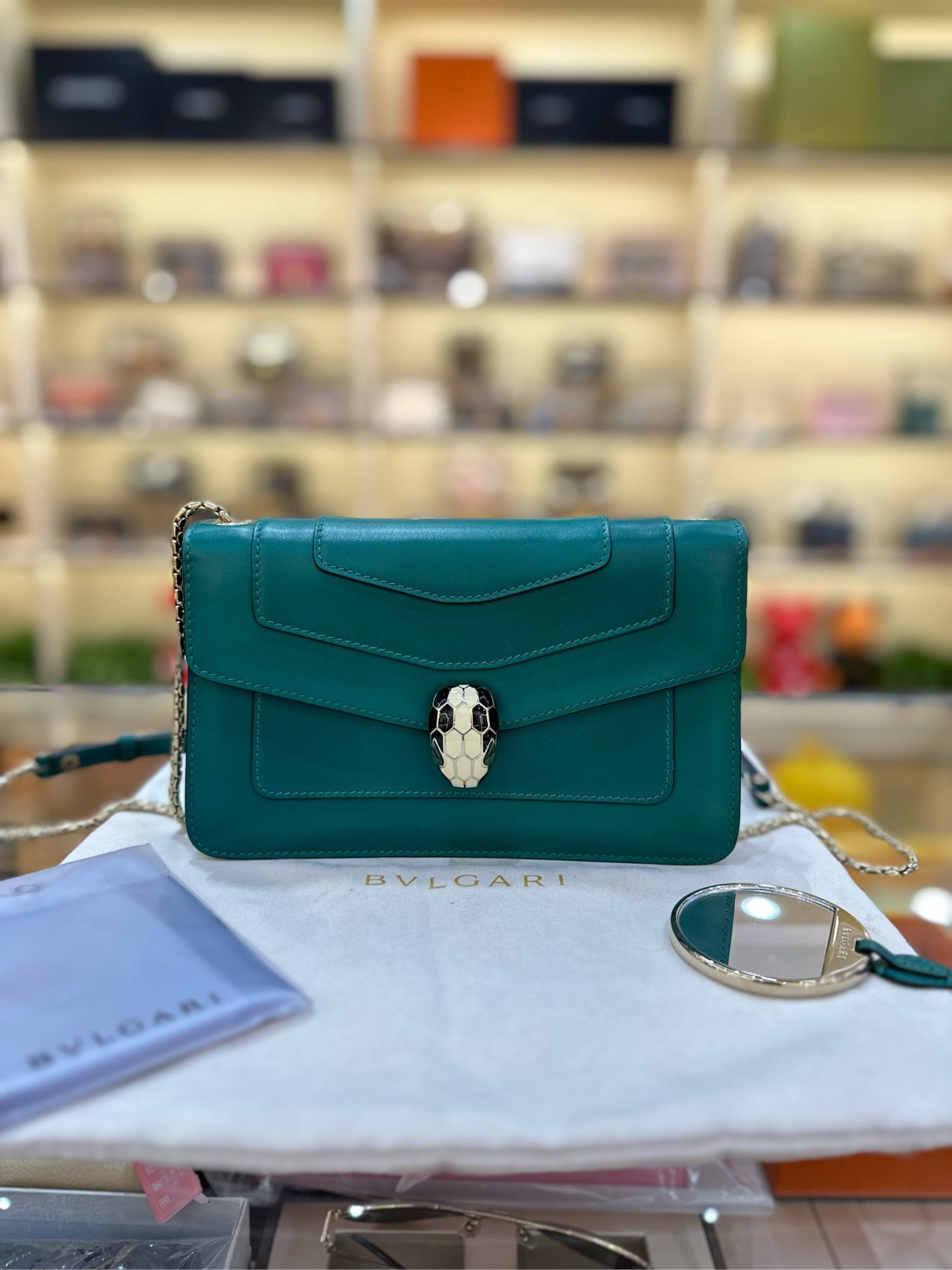BVLGARI Serpenti Forever Green