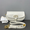 Dior Bobby East-West White