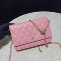 Chanel WOC, Pink Lambskin Leather