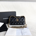 Chanel Mini WOC Black Diamond Quilted Lambskin