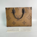 Louis Vuitton OnTheGo MM Monogram Reverse Tote