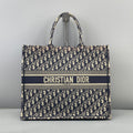 Dior Large Book Tote Blue