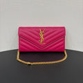 YSL Envelope Pink