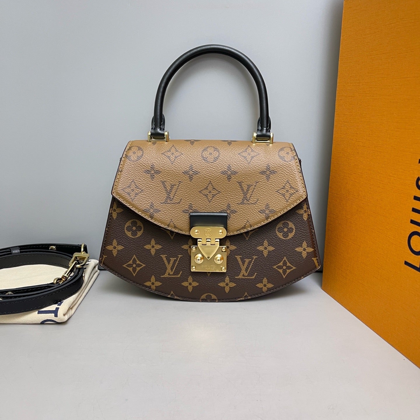 Louis Vuitton Tilsitt Reverse Mixed Monogram Canvas Multiway