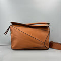 LOEWE Puzzle Large Tan Calfskin