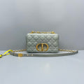 Dior Montaigne Flap Chain Grey