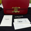 Celine Triomphe Teen Red