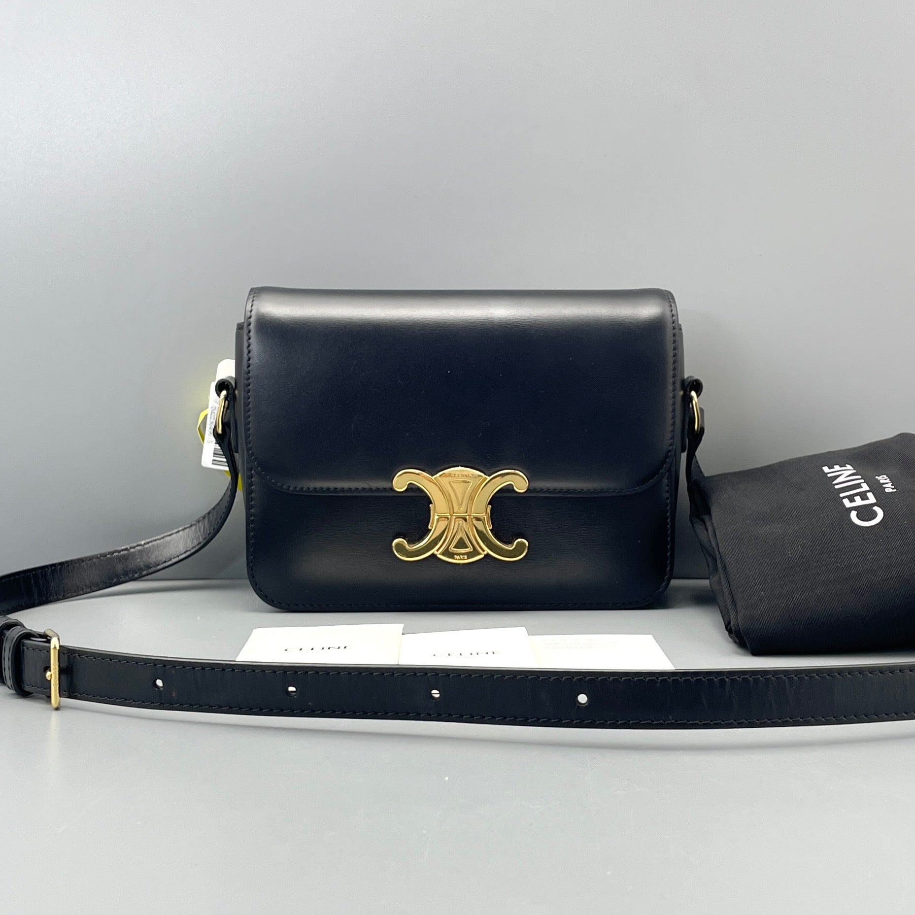 Celine Triomphe Black Box