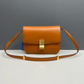 Celine Classic Box Medium, Tan Smooth Calfskin