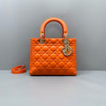 Dior Lady Dior Medium Orange