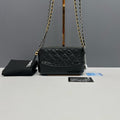 Chanel Gabrielle Mini Hobo Bag, Black