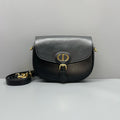 Dior Bobby Black Smooth Calfskin Gold‑Tone Hardware