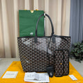 Goyard Black Saint Louis PM Tote Bag 33.5cm