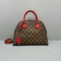 Louis Vuitton Alma MM Monogram Canvas Red