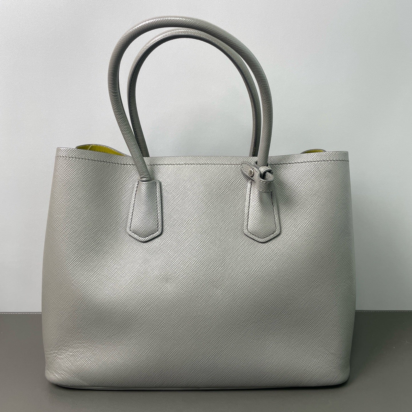 Prada Large Saffiano Grey