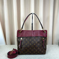 LV Trianon Medium Monogram Burgundy Mix Bag