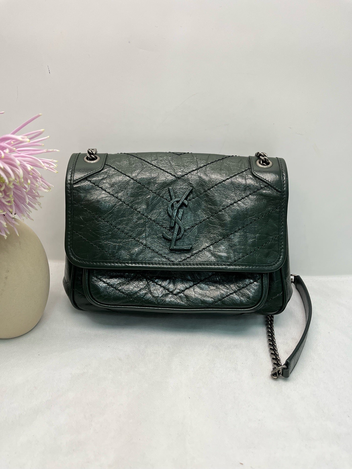 Saint Laurent Niki Small Dark