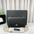 Chanel Jumbo Classic Flap (CF) 30cm Caviar Leather Bag