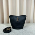 Louis Vuitton Bloom Mini Hobo Black Calfskin Bucket Bag