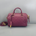 Louis Vuitton Purple Monogram Empreinte Speedy Bandoulière 25