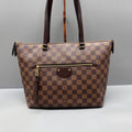 Louis Vuitton Lena Damier Ebene Canvas Tote Bag