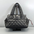 Chanel Black Quilted Leather Cocoon Tote