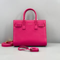 Saint Laurent Sac de Jour Nano Fuchsia Grained